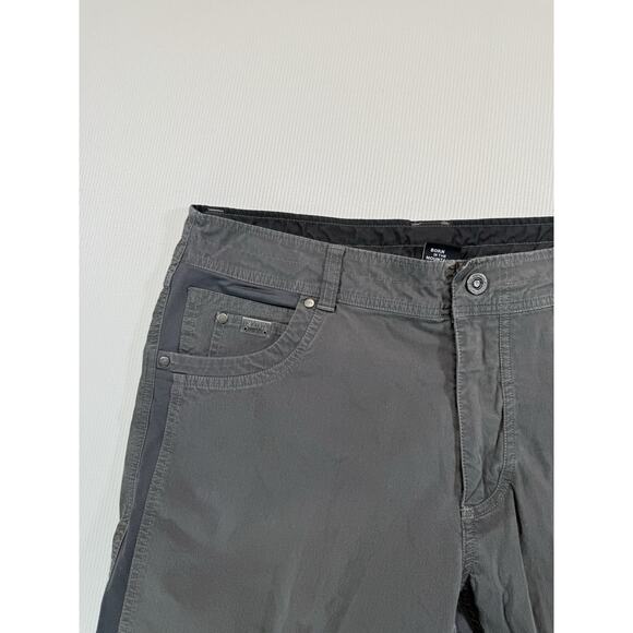 KÜHL Men’s 36x32 Gray Stretch Outdoor Hiking Pants Utility Cargo - Picture 2 of 11